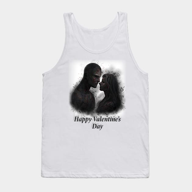 Happy Valentine's Day - Dark art2 Tank Top by consequat